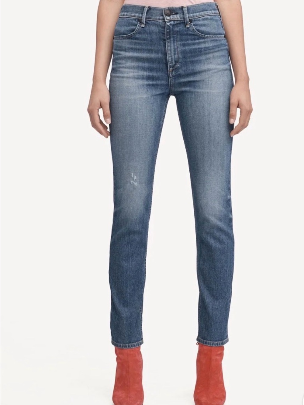RAG & BONE High Rise El Cigarette Jean in size 25